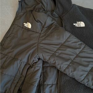 The North Face Kids Black Reversible Puffer Jacket
